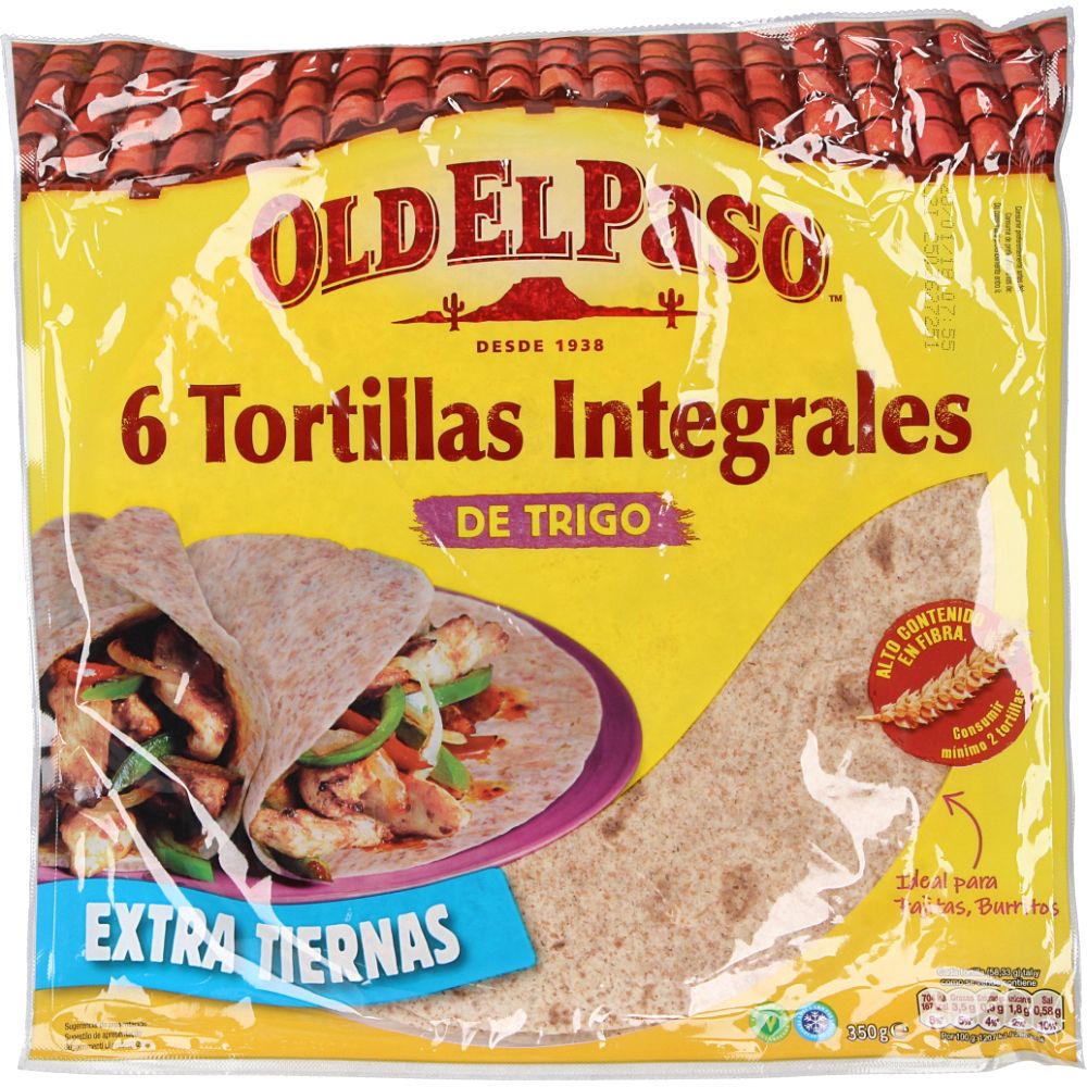  - Tortilhas Old El Paso Trigo Integral 350g (1)