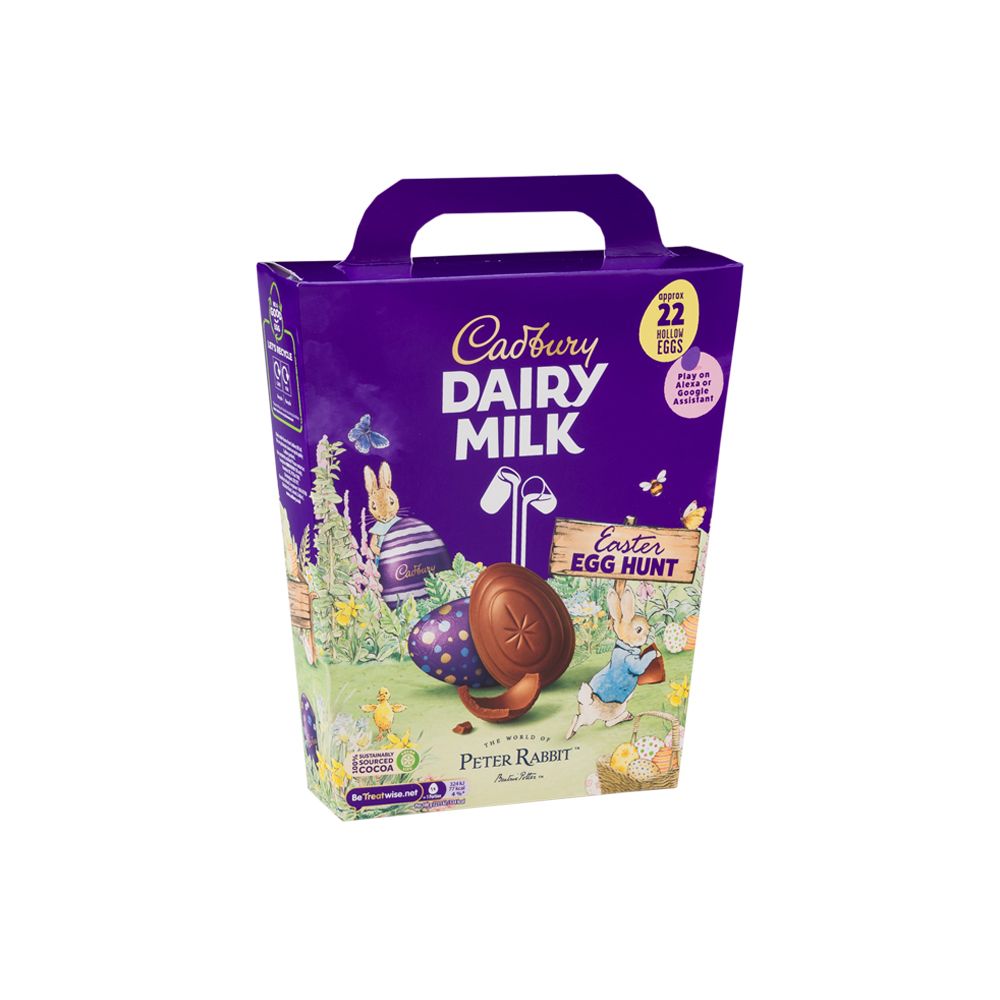  - Cadbury Dairy Milk Chocolate Egg Hunt 317g (1)