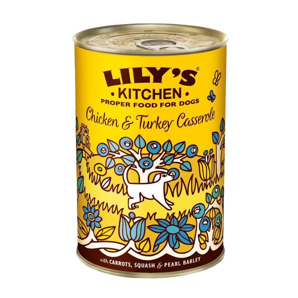  - Lily`s Wet Dog Food Chicken & Turkey 400g (1)
