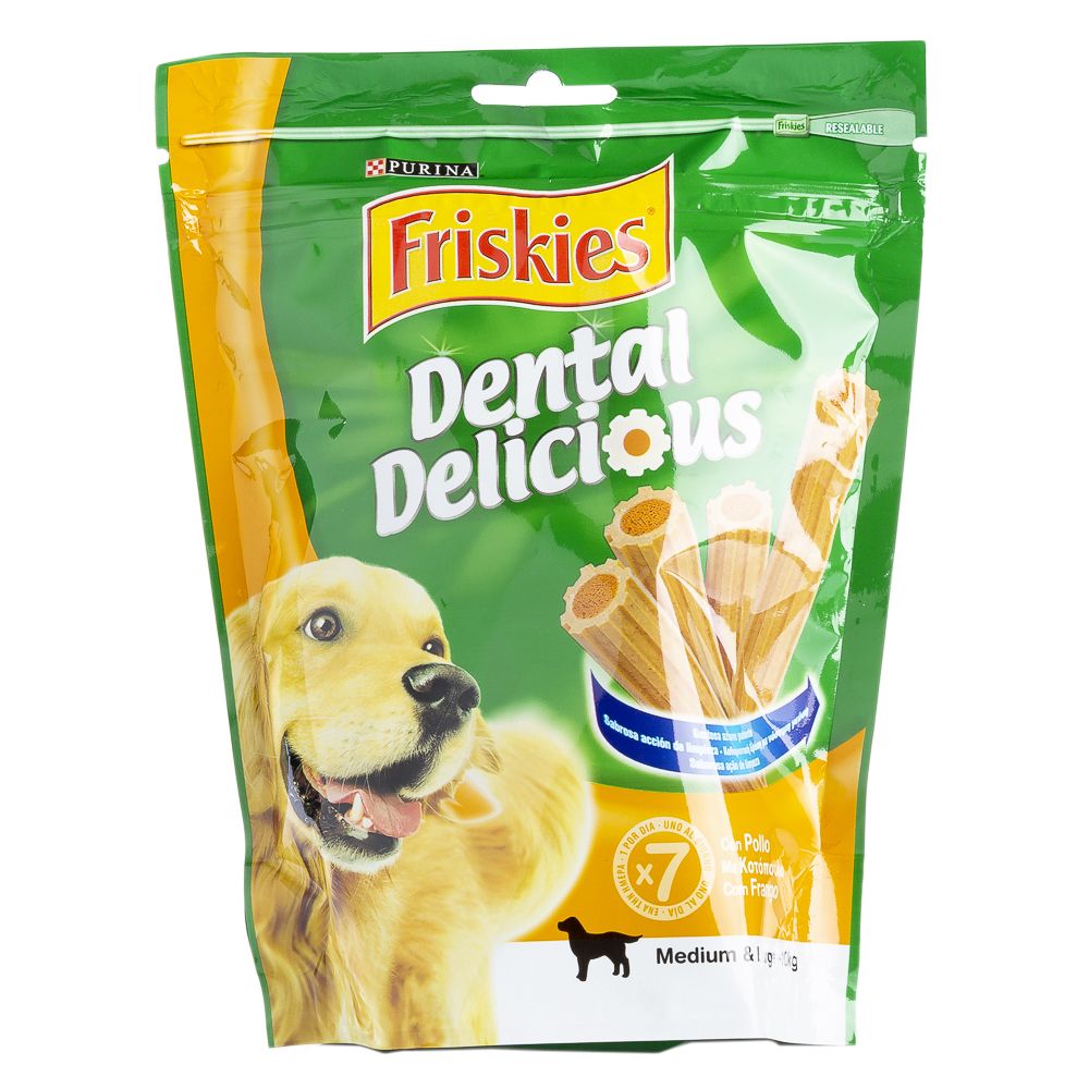  - Friskies Dental Delicious Dog Snacks 200g (1)