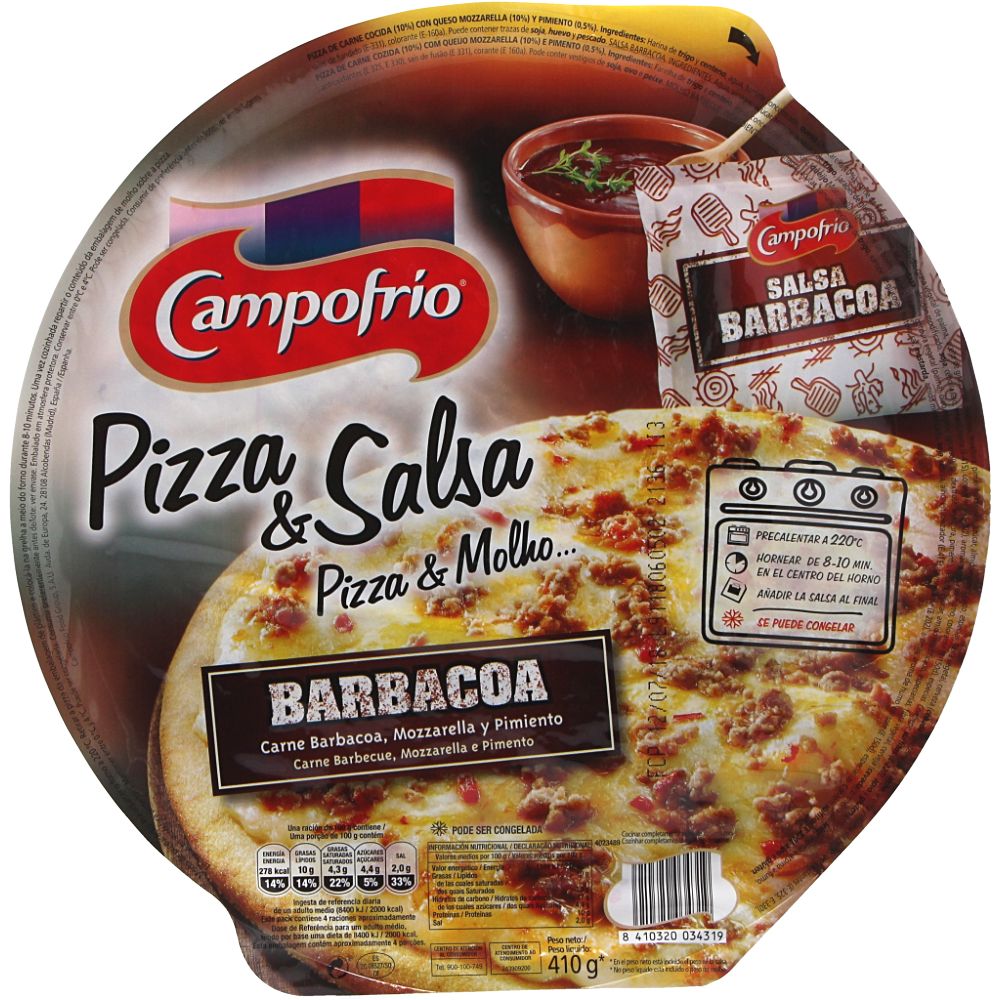  - Campofrio Barbecue Pizza 410g (1)