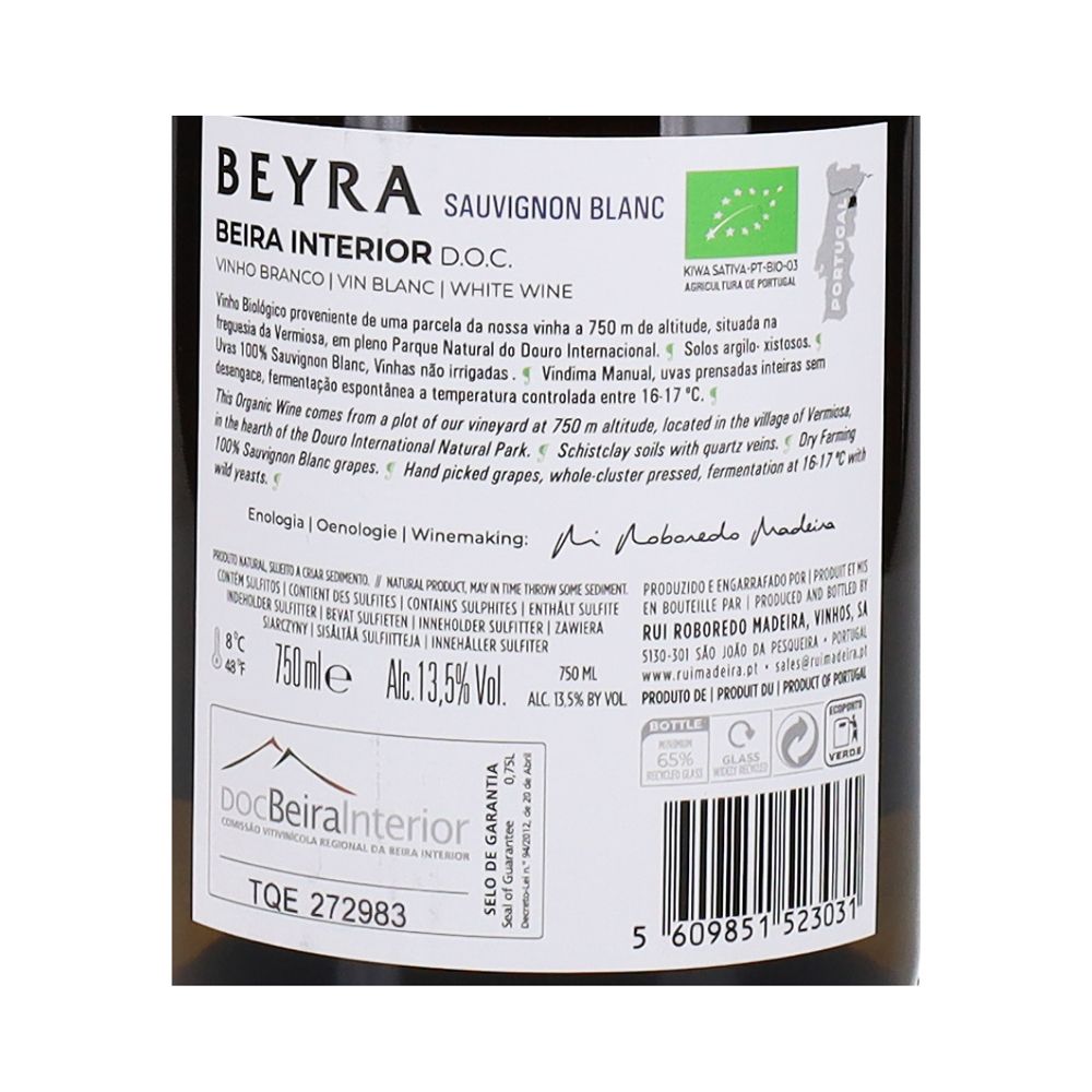 - Vinho Branco Beyra Sauvignon Blanc 2017 75cl (2)