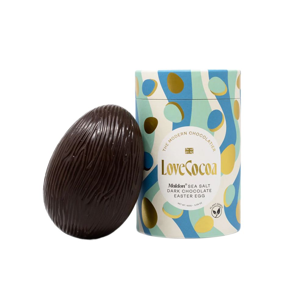  - Love Cocoa Dark Chocolate Egg With Sea Salt 150g (1)