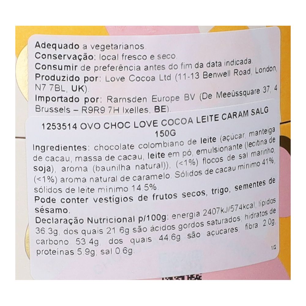  - Ovo Chocolate Leite Caramelo Salgado Love Cocoa 150g (3)