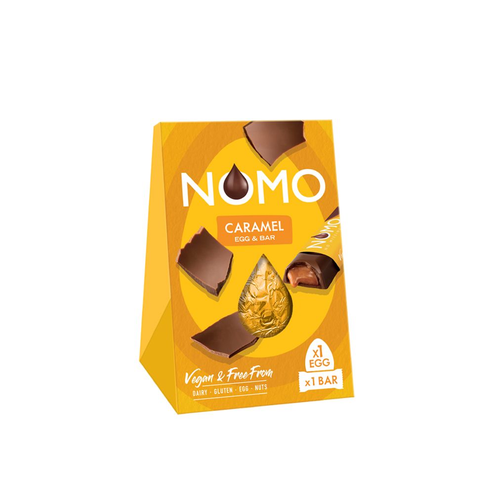  - Nomo Creamy Caramel & Bar Easter Egg 148g (1)