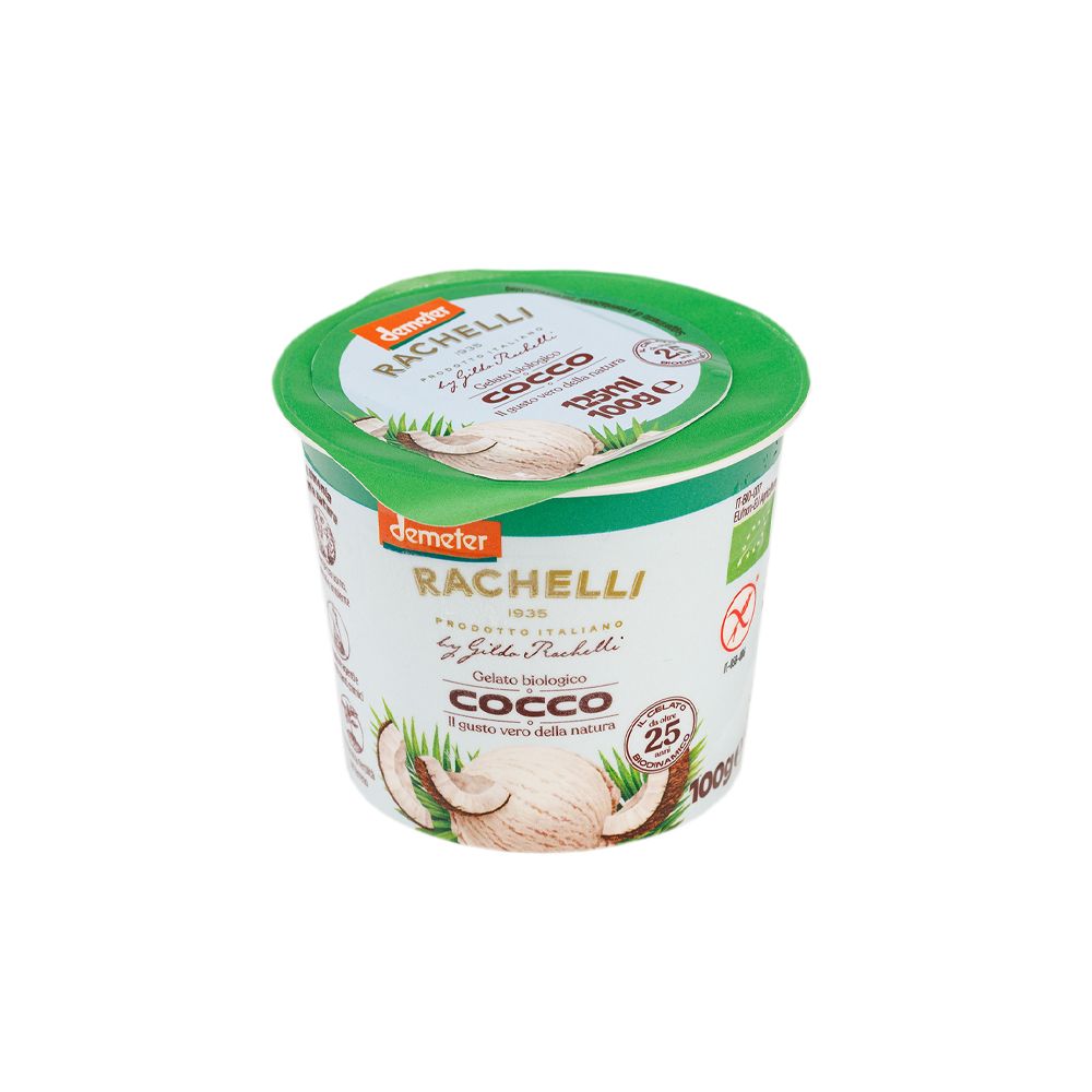  - Rachelli Organic Gluten Free Coconut Ice Cream 125ml (1)