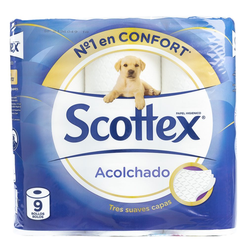  - Scottex Padded Toilet Paper 9 pc (1)