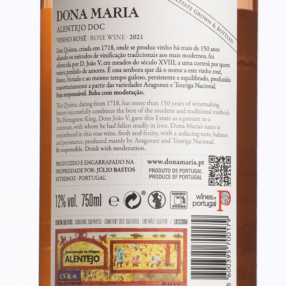  - Vinho Dona Maria Rosé 75cl (3)
