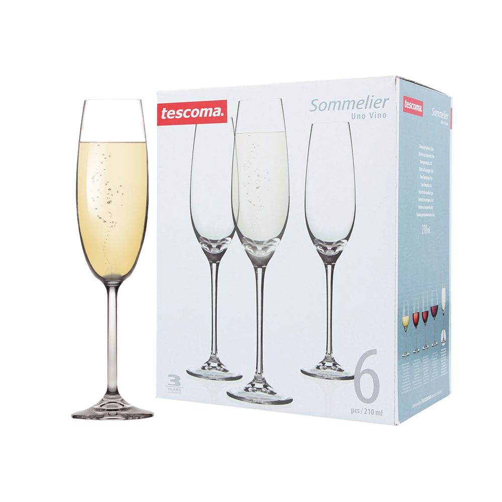  - Tescoma Sommelier Champagne Flutes 21 cl 6 pc (1)